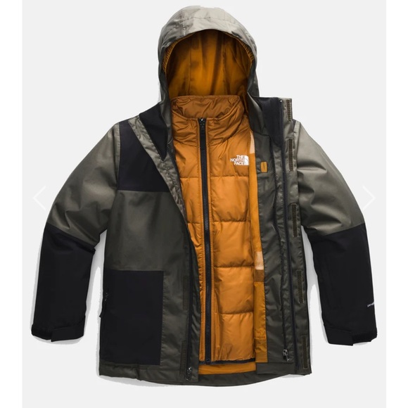 Northface Boys freedom triclimate coat